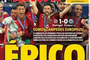 The world's media react to the UEFA EURO 2016 final