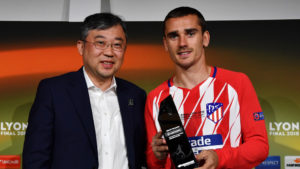 Griezmann named official man of the match