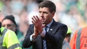 Rangers' Gerrard given one-match touchline ban for misconduct