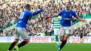 Rangers cut Celtic lead to two points in fiery Old Firm derby